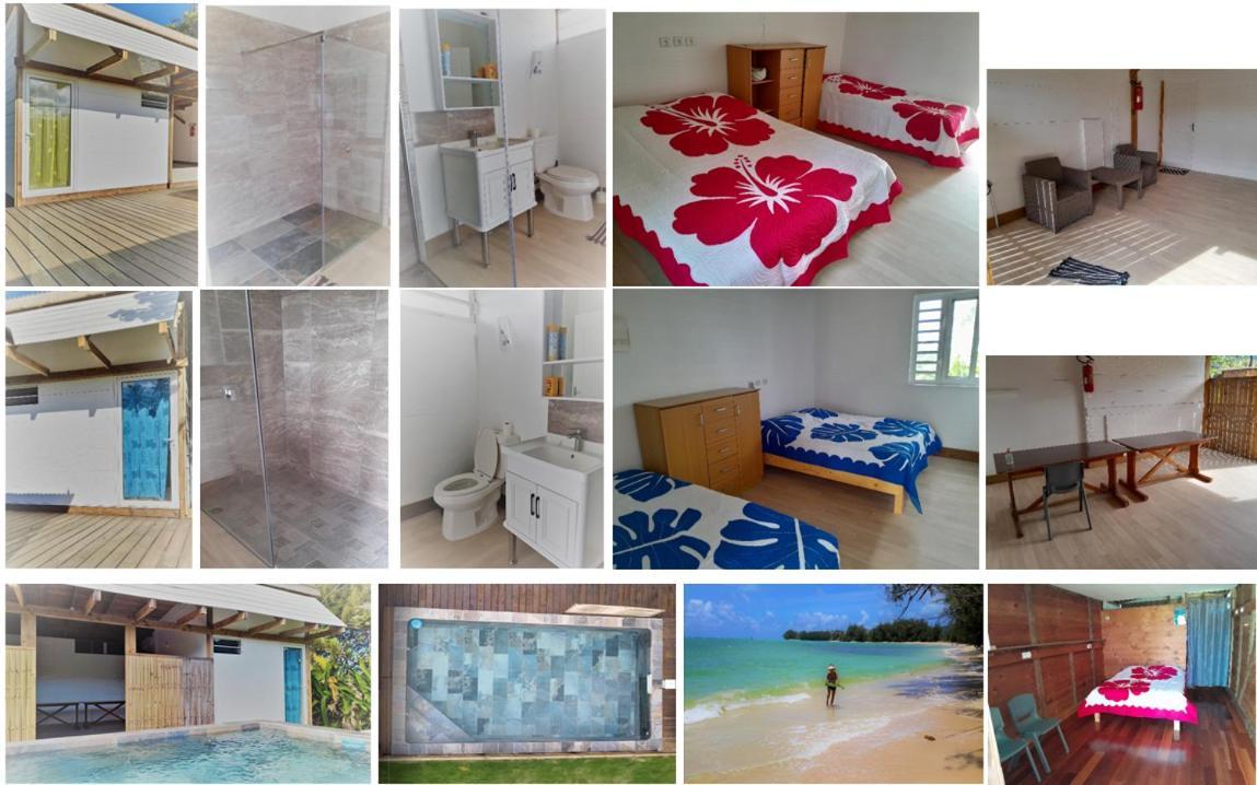 Mataura Mara'Ai Le Spot Tubuai Chambre Triple Taahueia Deluxe Sdb Privee Avec Piscine מראה חיצוני תמונה